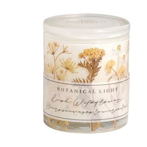 New Botanical Light 7.65oz Lush Wildflower Soy Wax Blended Scented Candle